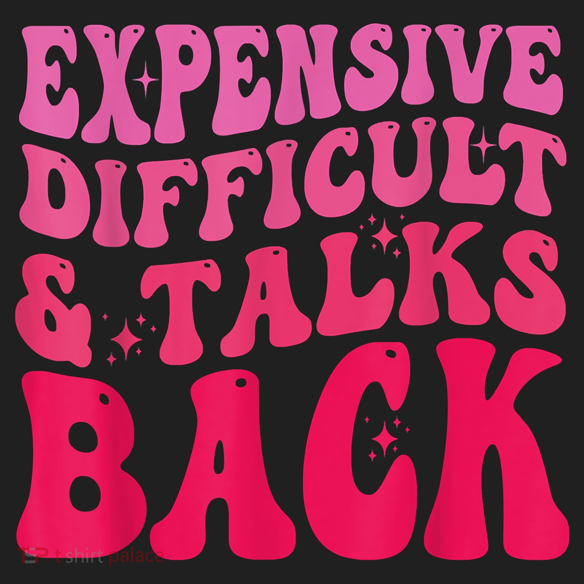 Expensive Difficult And Talks Back Funny Mother's Day Groovy Hat