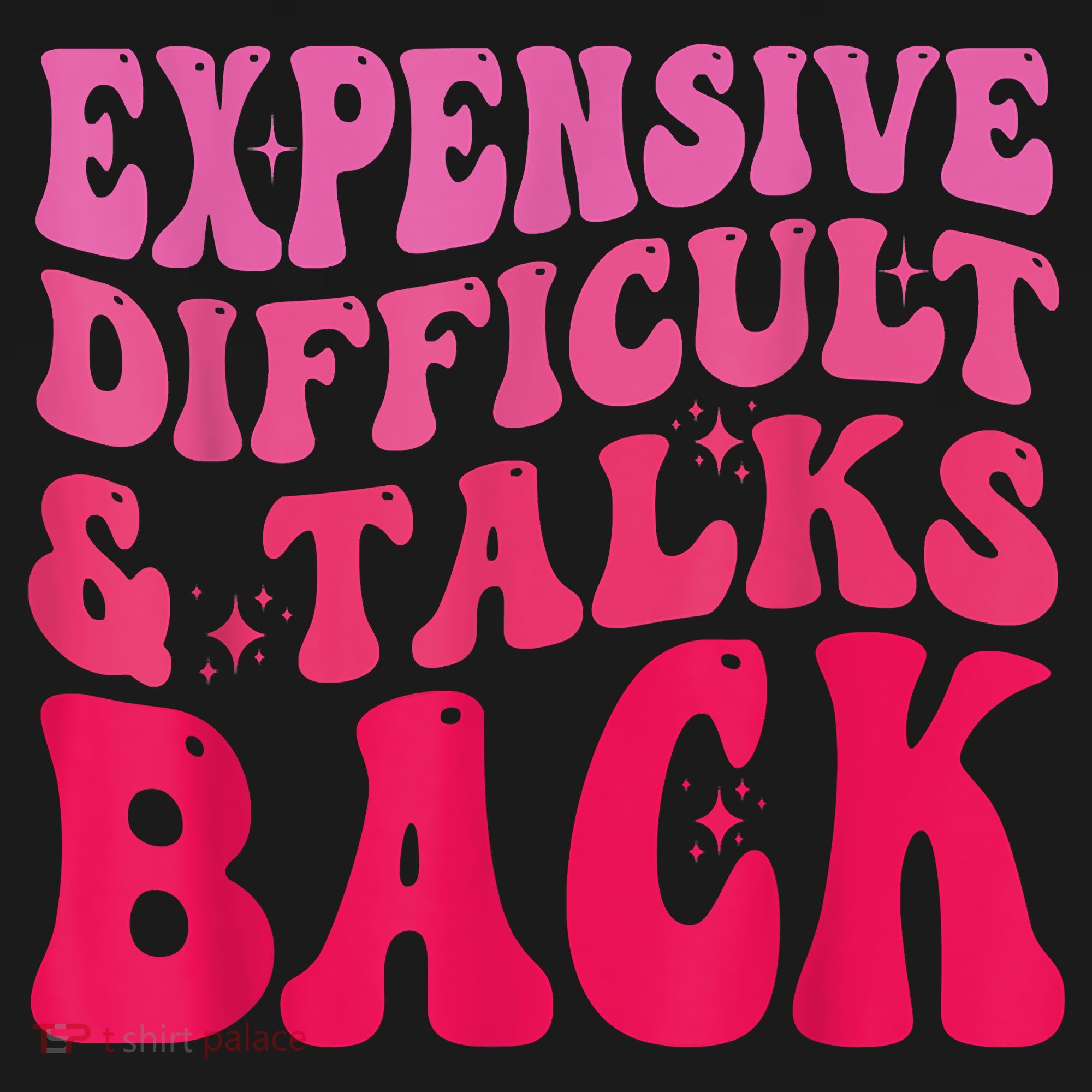 Expensive Difficult And Talks Back Funny Mother's Day Groovy Tank Top