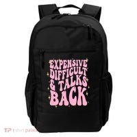 Expensive Difficult And Talks Back Backpack thumb 0