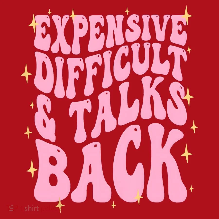 Expensive Difficult And Talks Back Christmas Stocking