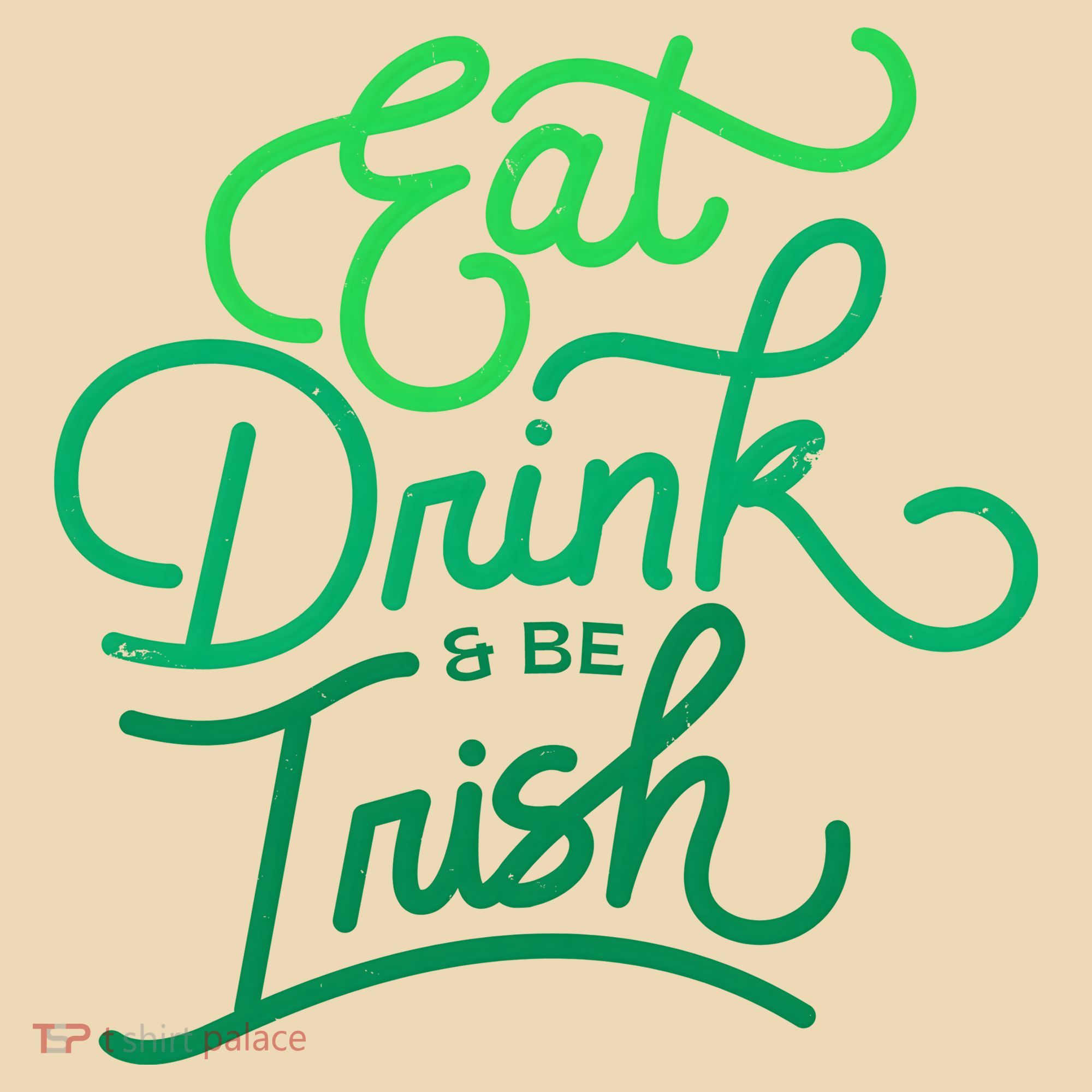Eat Drink And Be Irish Festive St Patrick's Day Tote Bag