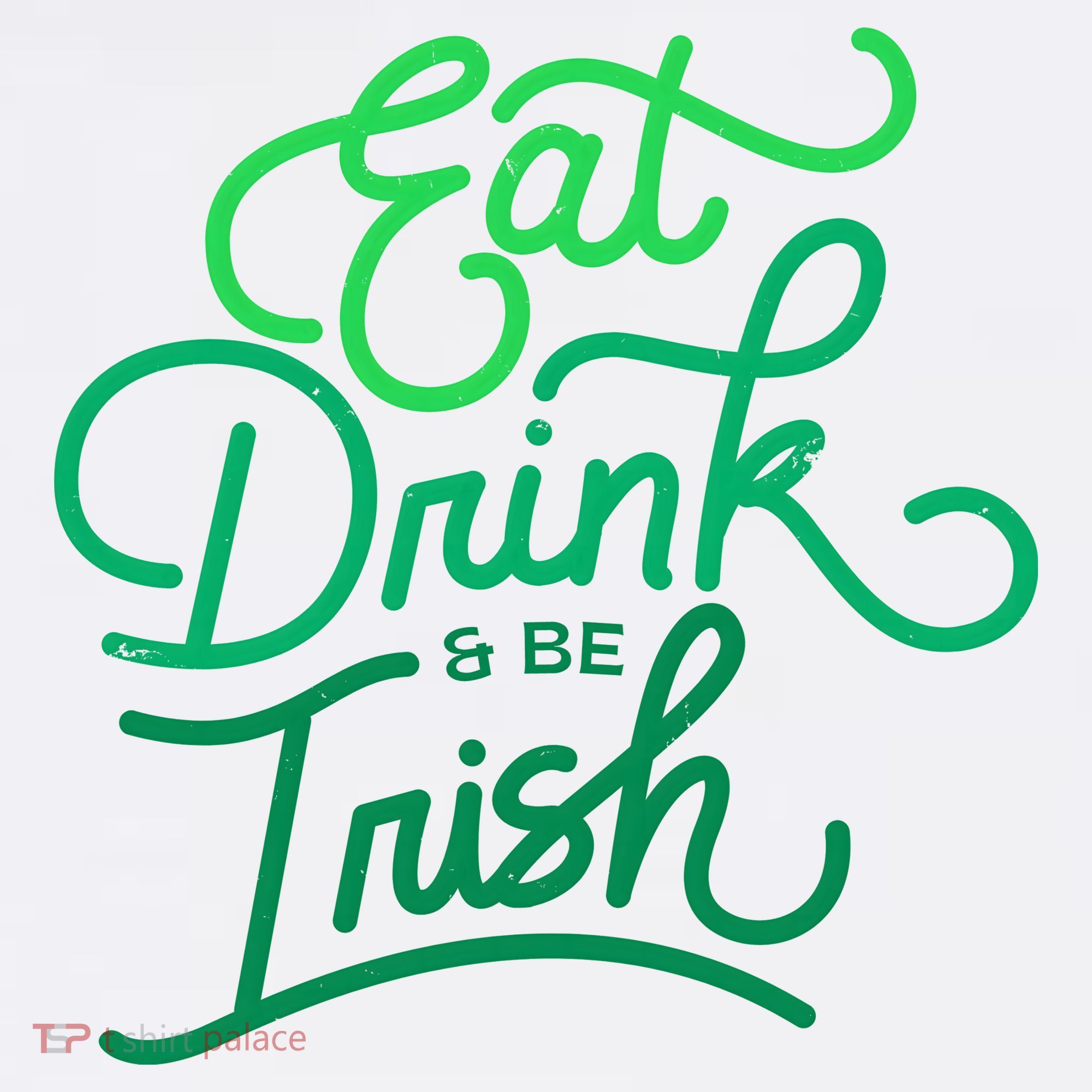Eat Drink And Be Irish Festive St Patrick's Day Women's Hoodie