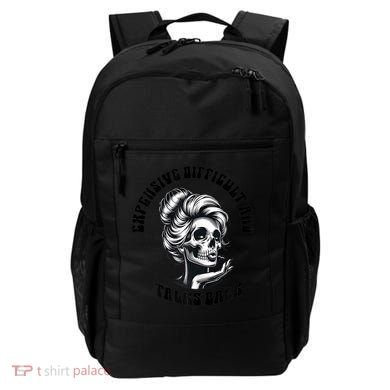 Expensive Difficult And Talks Back Messy Bun Mothers Day Backpack