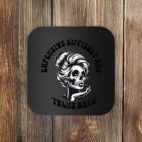 Expensive Difficult And Talks Back Messy Bun Mothers Day Coaster thumb 0