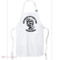 Expensive Difficult And Talks Back Messy Bun Mothers Day Apron thumb 0