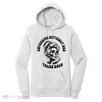 Expensive Difficult And Talks Back Messy Bun Mothers Day Women's Hoodie thumb 0