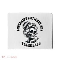 Expensive Difficult And Talks Back Messy Bun Mothers Day Mousepad thumb 0