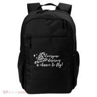 Everyone Deserves A Chance To Fly Witch Halloween Backpack thumb 0