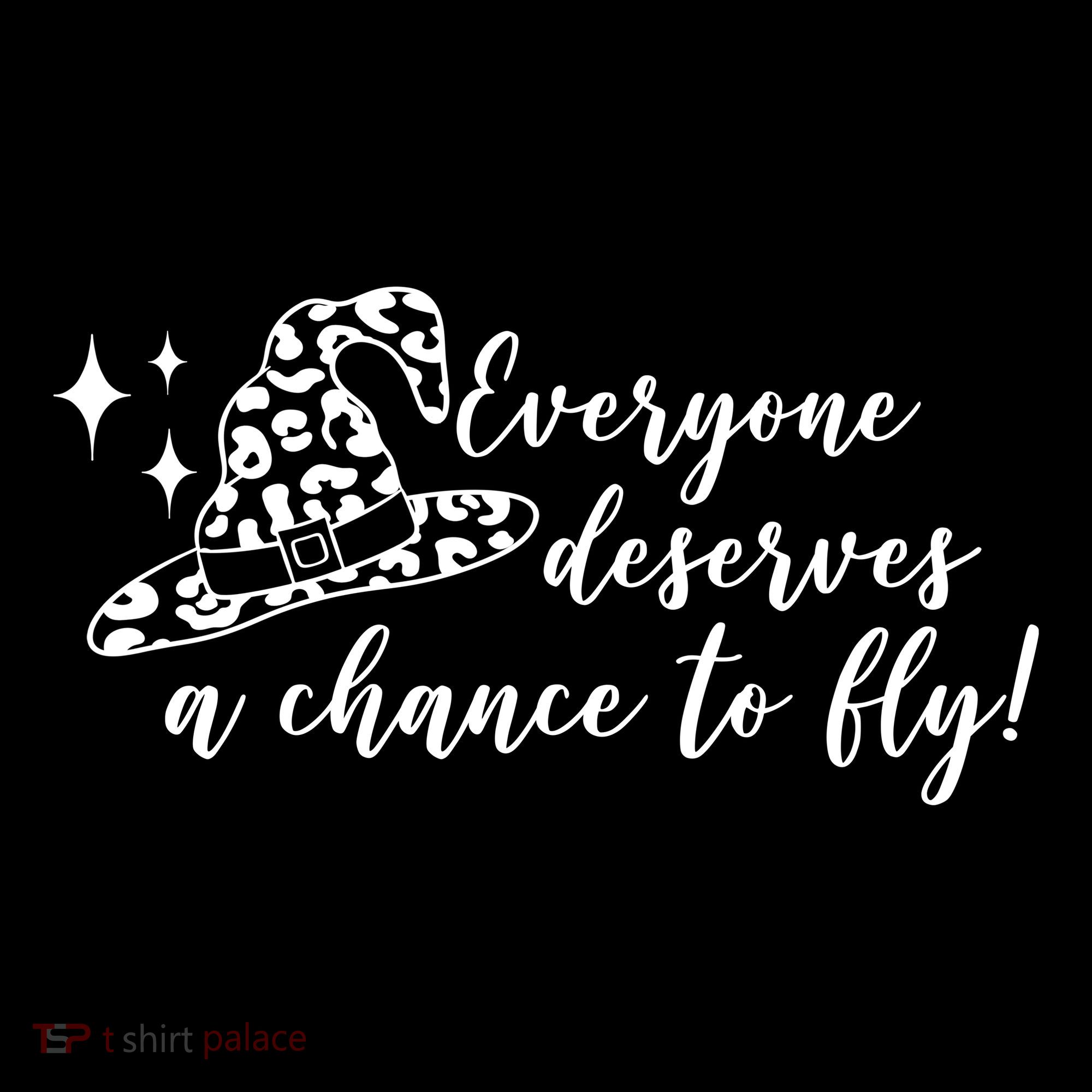 Everyone Deserves A Chance To Fly Witch Halloween Ornament