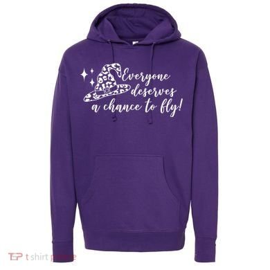 Everyone Deserves A Chance To Fly Witch Halloween Hoodie