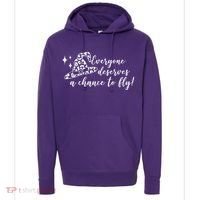 Everyone Deserves A Chance To Fly Witch Halloween Hoodie thumb 0