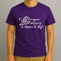 Everyone Deserves A Chance To Fly Witch Halloween T-Shirt thumb 3