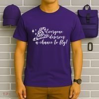 Everyone Deserves A Chance To Fly Witch Halloween T-Shirt thumb 6