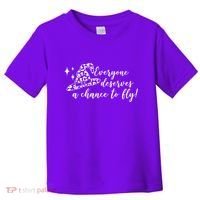 Everyone Deserves A Chance To Fly Witch Halloween Toddler T-Shirt thumb 0