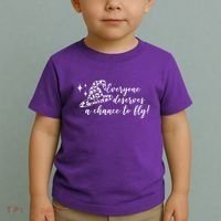 Everyone Deserves A Chance To Fly Witch Halloween Toddler T-Shirt thumb 2