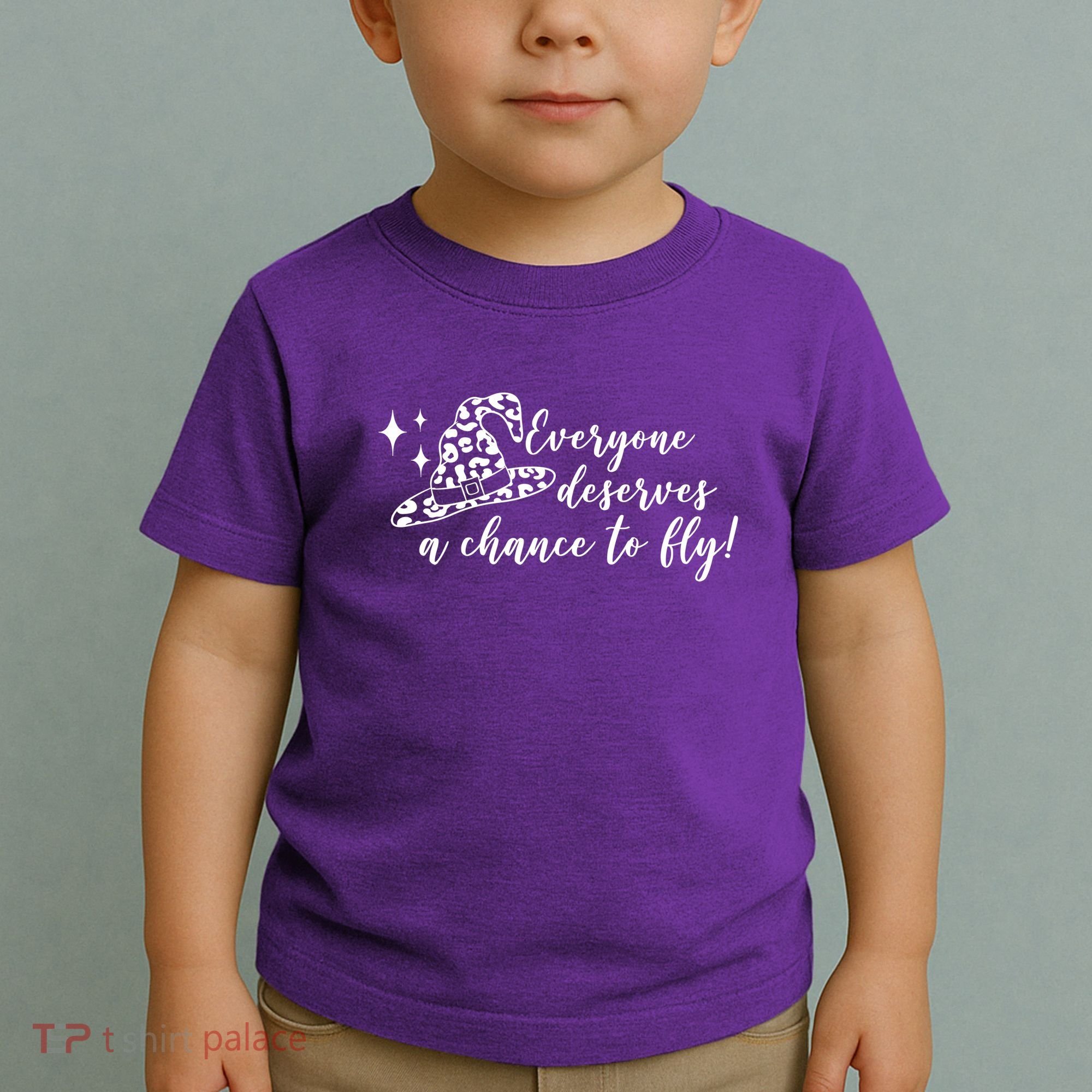 Everyone Deserves A Chance To Fly Witch Halloween Toddler T-Shirt