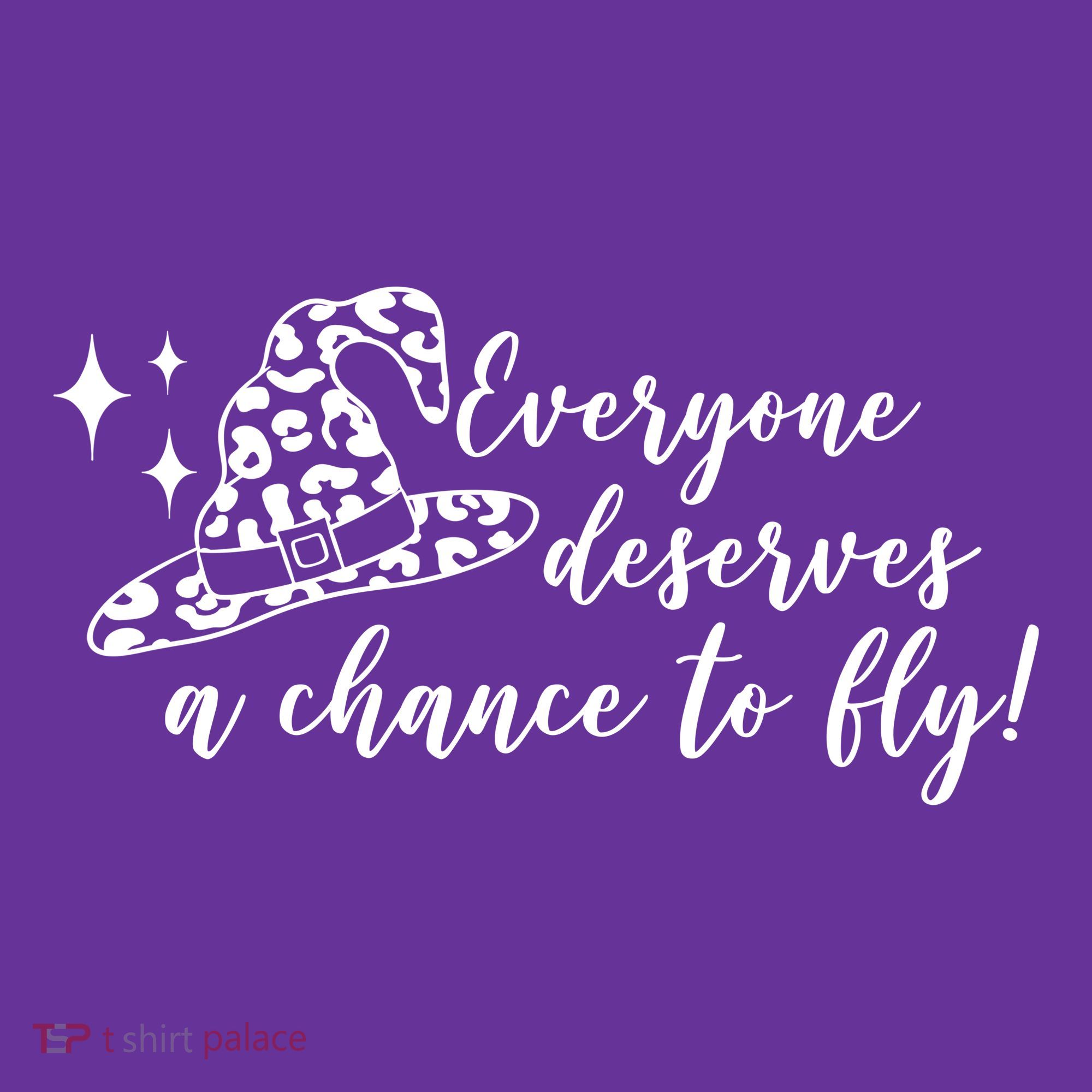 Everyone Deserves A Chance To Fly Witch Halloween Women's T-Shirt