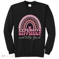 Expensive Difficult And Talks Back Mothers Day Mom Life Sweatshirt thumb 0