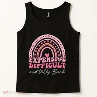 Expensive Difficult And Talks Back Mothers Day Mom Life Tank Top thumb 2