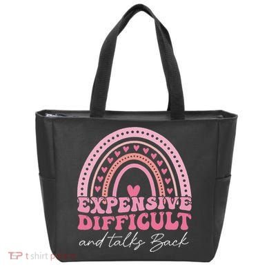 Expensive Difficult And Talks Back Mothers Day Mom Life Tote Bag