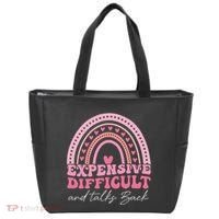 Expensive Difficult And Talks Back Mothers Day Mom Life Tote Bag thumb 0