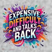 Expensive Difficult And Talks Back Sweatshirt thumb 2