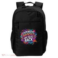Expensive Difficult And Talks Back Backpack thumb 0