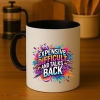 Expensive Difficult And Talks Back Coffee Mug thumb 4