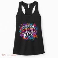 Expensive Difficult And Talks Back Women's Tank Top thumb 0