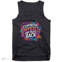 Expensive Difficult And Talks Back Tank Top thumb 0