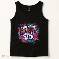 Expensive Difficult And Talks Back Tank Top thumb 2