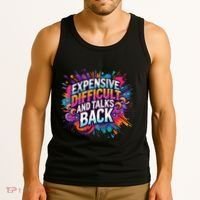 Expensive Difficult And Talks Back Tank Top thumb 3