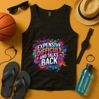 Expensive Difficult And Talks Back Tank Top thumb 4