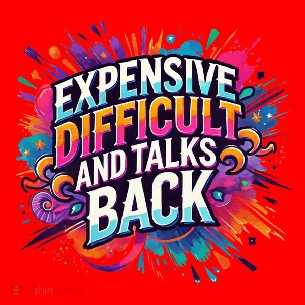 Expensive Difficult And Talks Back Santa Hat