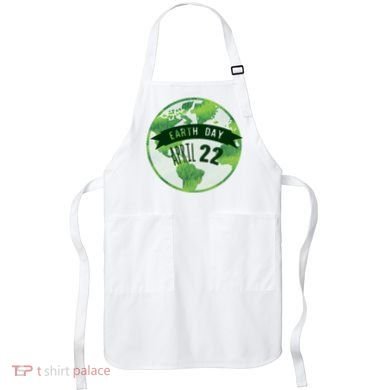 Earth Day April 22nd Awareness Apron