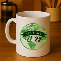 Earth Day April 22nd Awareness Coffee Mug thumb 4