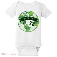 Earth Day April 22nd Awareness Baby Bodysuit thumb 0