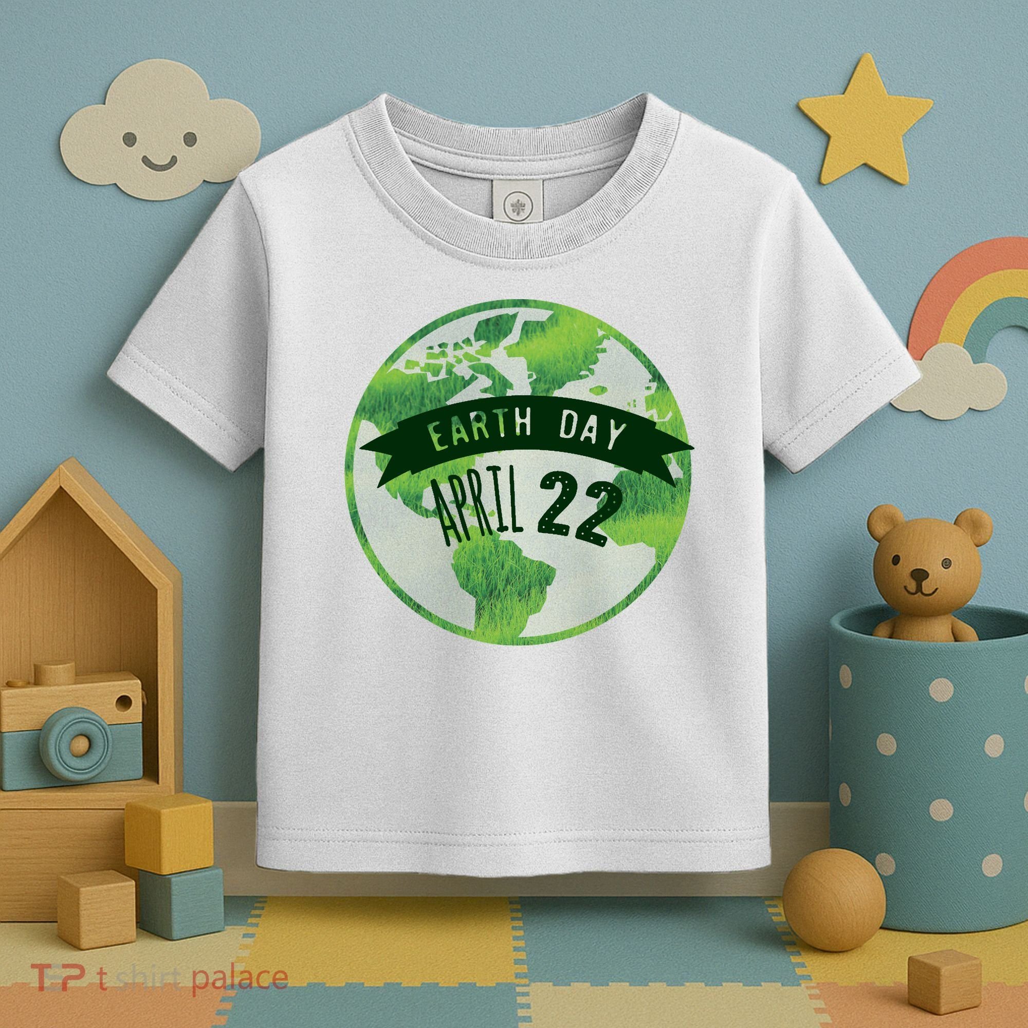 Earth Day April 22nd Awareness Toddler T-Shirt