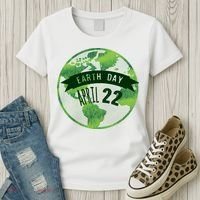 Earth Day April 22nd Awareness Women's T-Shirt thumb 3