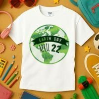 Earth Day April 22nd Awareness Kids T-Shirt thumb 3
