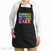 Expensive Difficult and Talks Back Groovy Mothers' Day Apron thumb 2