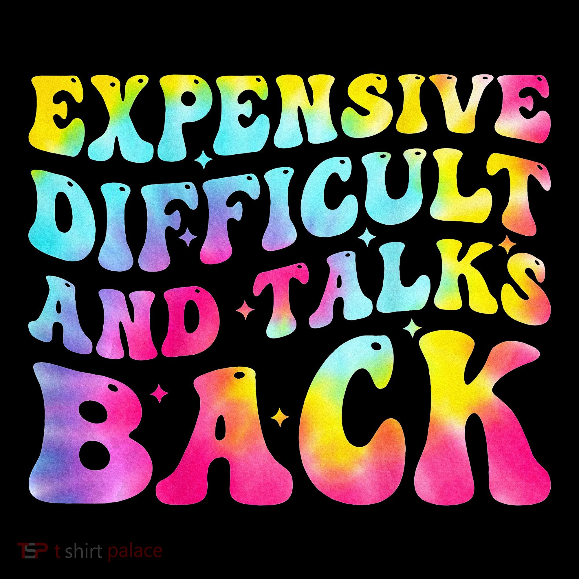 Expensive Difficult and Talks Back Groovy Mothers' Day Sweatshirt