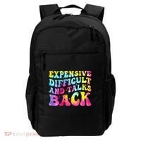 Expensive Difficult and Talks Back Groovy Mothers' Day Backpack thumb 0