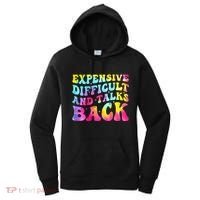 Expensive Difficult and Talks Back Groovy Mothers' Day Women's Hoodie thumb 0