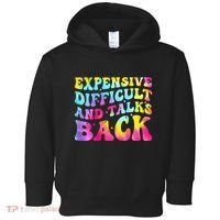 Expensive Difficult and Talks Back Groovy Mothers' Day Toddler Hoodie thumb 0