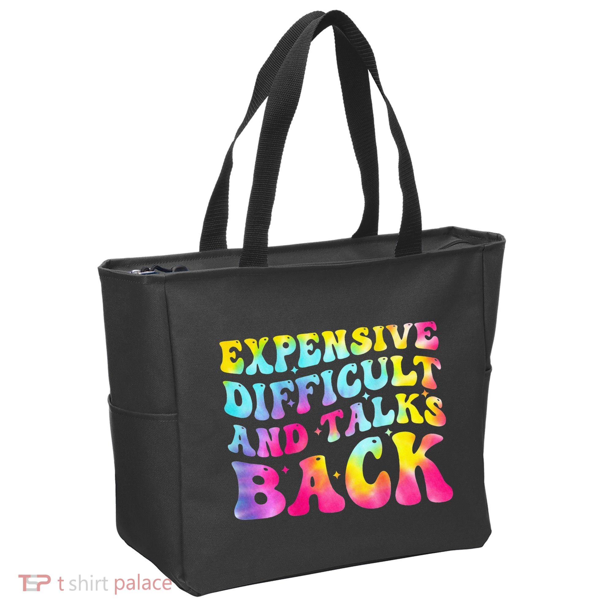 Expensive Difficult and Talks Back Groovy Mothers' Day Tote Bag