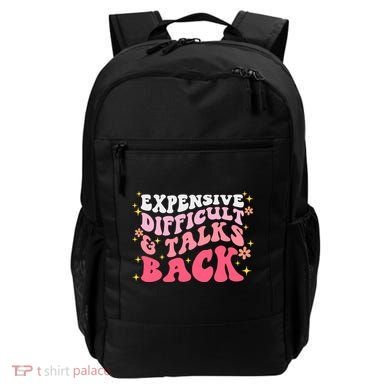Expensive Difficult And Talks Back Mothers Day Mom Life Backpack