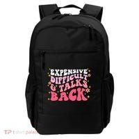 Expensive Difficult And Talks Back Mothers Day Mom Life Backpack thumb 0
