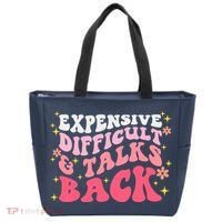 Expensive Difficult And Talks Back Mothers Day Mom Life Tote Bag thumb 0