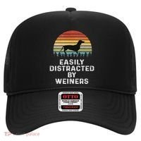 Easily Distracted By Weiners Weiner Dog Owner Gifts Weenie Hat thumb 0